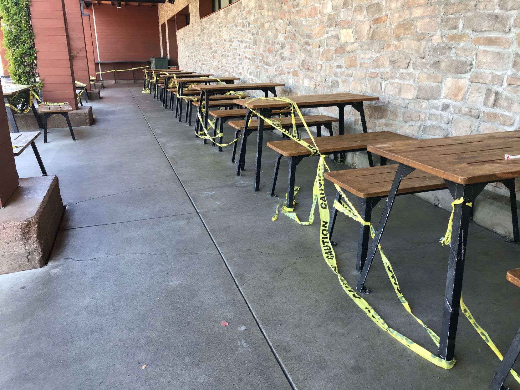 Whole Foods benches